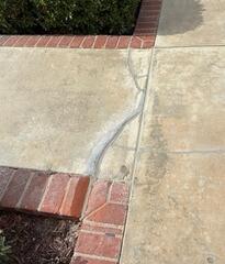 Walkway Crack Repair with PolyLevel & NexusPro | Mission Viejo, CA