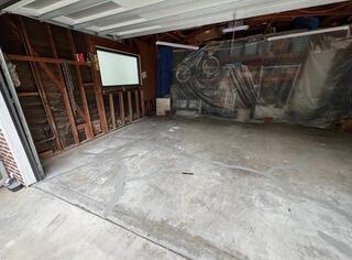 Concrete Crack Repair in Woodland Hills, CA - Slab Crack Stitching Before & After