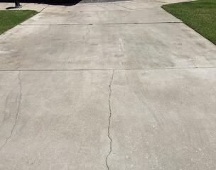 Concrete Driveway Crack Repair in Rancho Cucamonga, CA