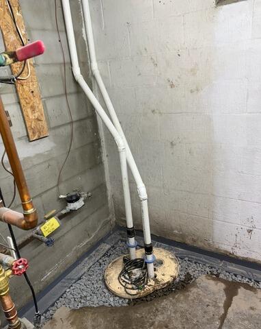 TripleSafe Sump Pump and SaniDry Sedona Installation in Seneca Falls, NY
