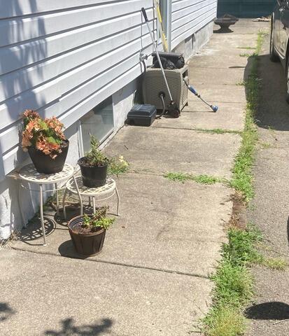 Concrete Repair in Vestal, NY - Before Photo