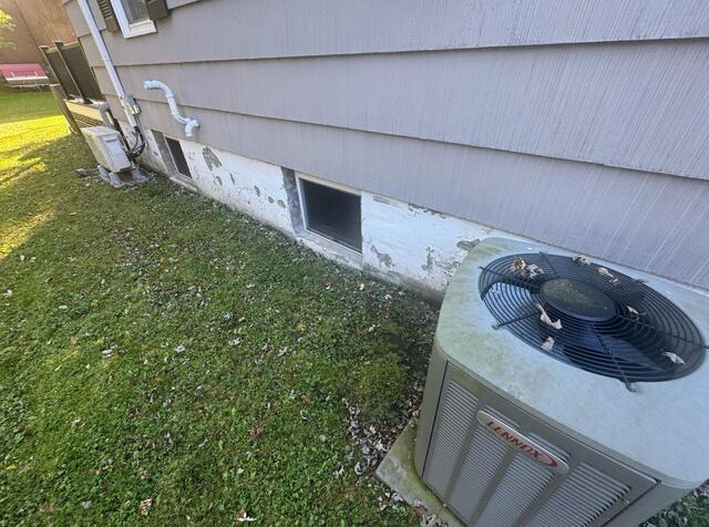 Foundation Repair in Marcellus, NY - Before Photo