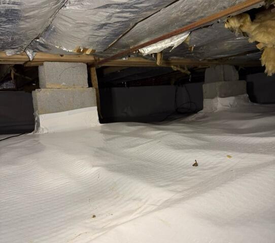 Crawl Space Repair in Oswego, NY - After Photo