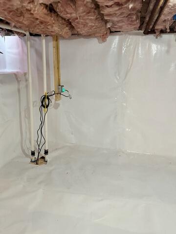 Basement Waterproofing in Auburn, NY - After Photo