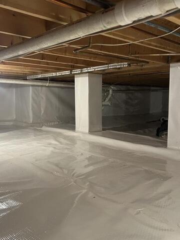 Crawl Space Repair in Homer, NY - After Photo