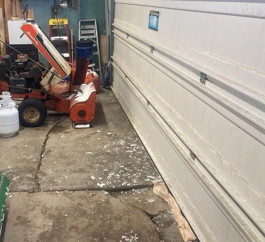 Concrete Repair in Binghamton, NY - Before Photo