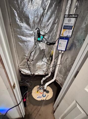 Basement Waterproofing in Liverpool, NY - After Photo