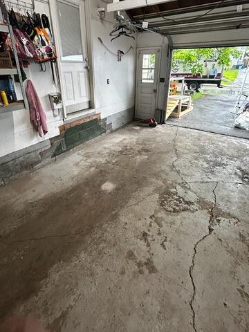 Concrete Repair in Syracuse, NY - Before Photo