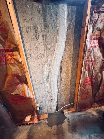 Basement Waterproofing in Norwich, NY - After Photo