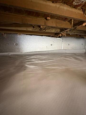 Crawl Space Encapsulation in Jamesville, NY - After Photo