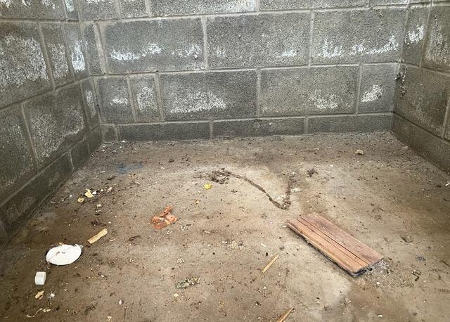 Basement Waterproofing in Ithaca, NY - Before Photo
