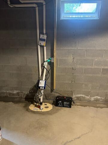 Basement Waterproofing in Ithaca, NY - After Photo