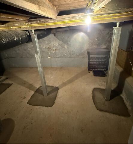 Foundation Stabilization in Vermontville, NY - After Photo