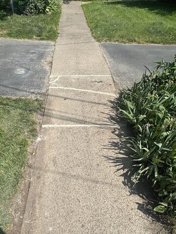Sidewalk Concrete Repair in Baldwinsville, NY - After Photo