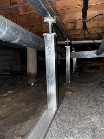 Crawl Space Support Jack Installation in Cicero, NY - After Photo