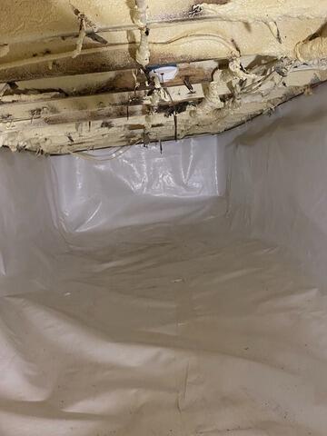Dirt Crawlspace Encapsulation in Lodi, NY - After Photo