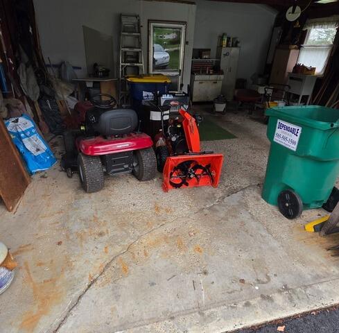 Professional Concrete Leveling and Crack Repair in Lima, NY - Before Photo