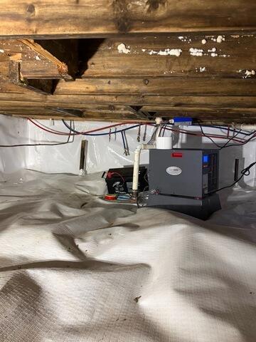 Professional Crawl Space Encapsulation in Auburn, NY - After Photo