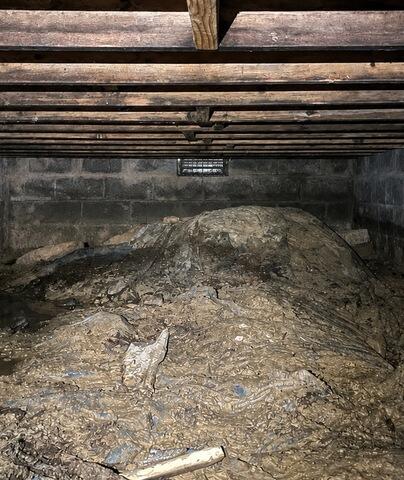 Professional Crawl Space Encapsulation in Auburn, NY - Before Photo
