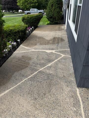Concrete Walkway Repair in New Hartford, NY - After Photo