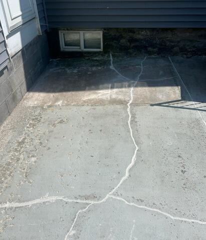 Cracked Patio Repair in Rodman, NY - After Photo