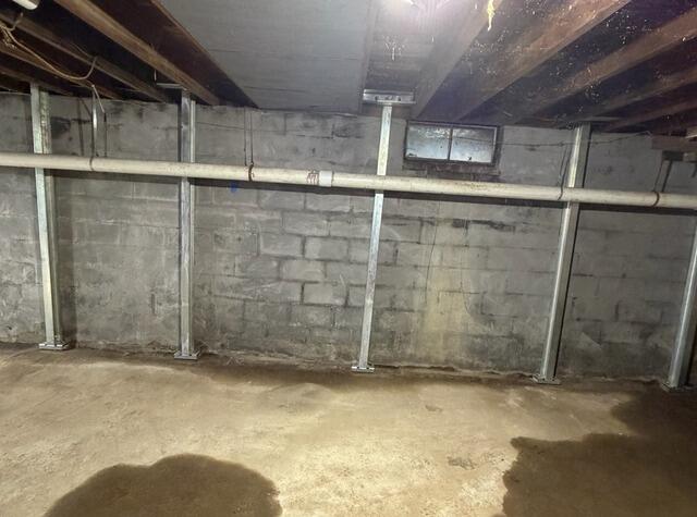 Structural Foundation Support in Johnson City, NY - After Photo