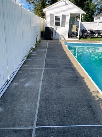 Concrete Pool Deck Repair in Binghamton, NY - After Photo