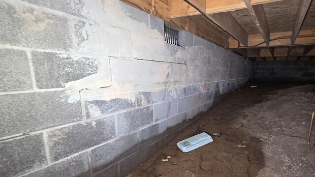 Deteriorating Crawl Space Solutions in Theresa, NY - Before Photo