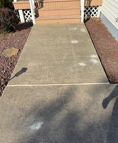 Concrete Walkway Repair in Oneonta, NY - After Photo