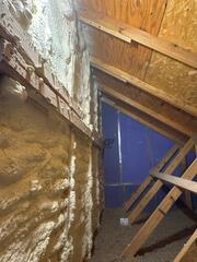Dumfries VA homeowner spray foam