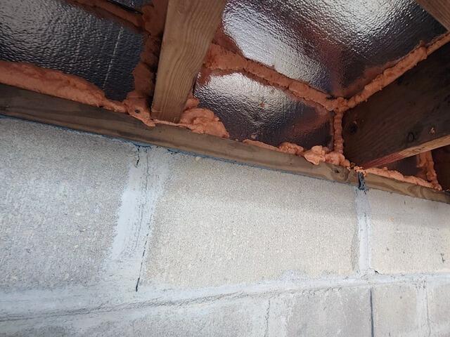 Fixing Poor Cantilever Insulation in a Sea Girt, NJ Home