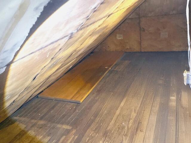 Conditioned Kneewall Upgrade in Highlands, NJ for Storage & Comfort - Before Photo
