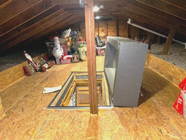 Wall Township, NJ Home Gets R-60 Insulation, Storage Decking and Leak-Proof Hatch Cover