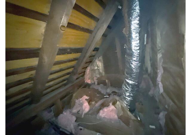 Kneewall Air Leaks Causing Second-Floor Discomfort in Ocean Grove, NJ Home - Before Photo