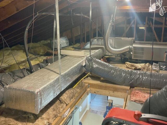 Freehold Home Upgraded with Air Sealing, Duct Encapsulation & R-60 Insulation