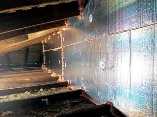 Allenhurst, NJ Porch Overhang Sealed and Insulated for Year-Round Comfort