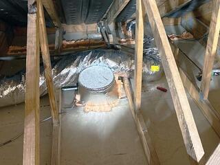 Ocean Grove NJ Attic Upgrade Stops Can Light Leaks and Boosts Comfort