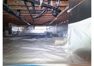 Cold Floors Eliminated with Crawl Space Insulation and Encapsulation in Long Branch, NJ