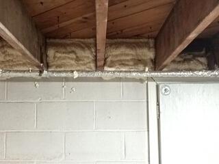 Exposed Rim Joists Causing Cold Floors & Drafty Rooms in Spring Lake, NJ