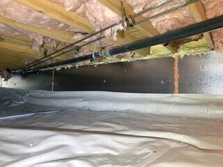 Vented Crawlspace Causing Drafts, Moisture & High Energy Bills in Manchester, NJ