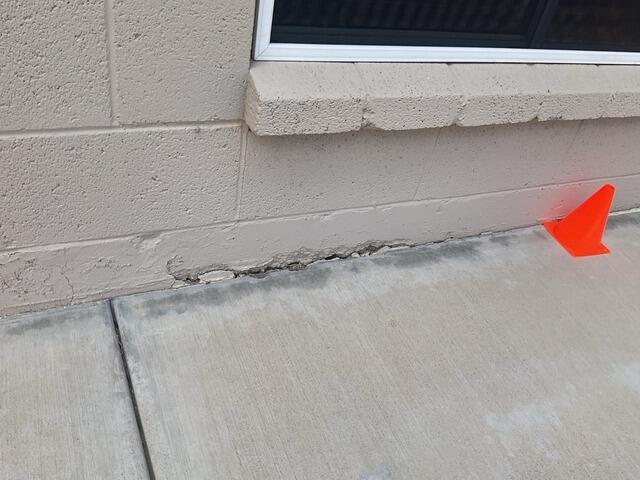 Transforming Homes: A Before-and-After Story of Concrete Stem Wall Repair, Concrete and Foundation Repair, and Lasting Home Structural Repair in Glendale, AZ - Before Photo