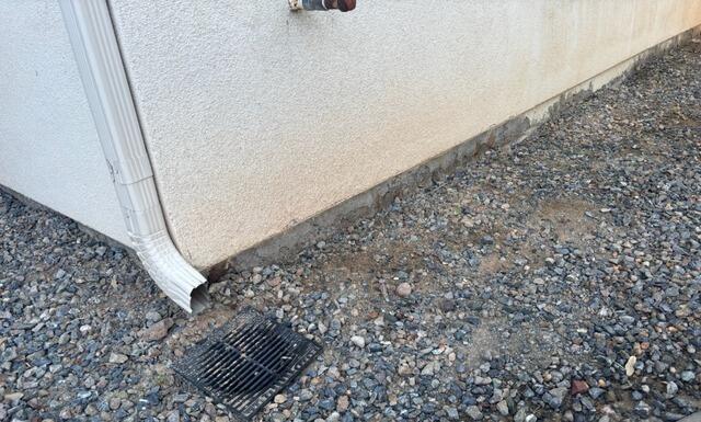 Stem Wall Repair and Preparation in Chandler, AZ | Exterior Foundation Restoration by Arizona Foundation Solutions - Before Photo