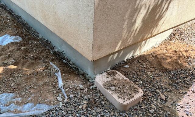 Stem Wall Repair Completion in Chandler, AZ | Exterior Foundation Restoration by Arizona Foundation Solutions - After Photo