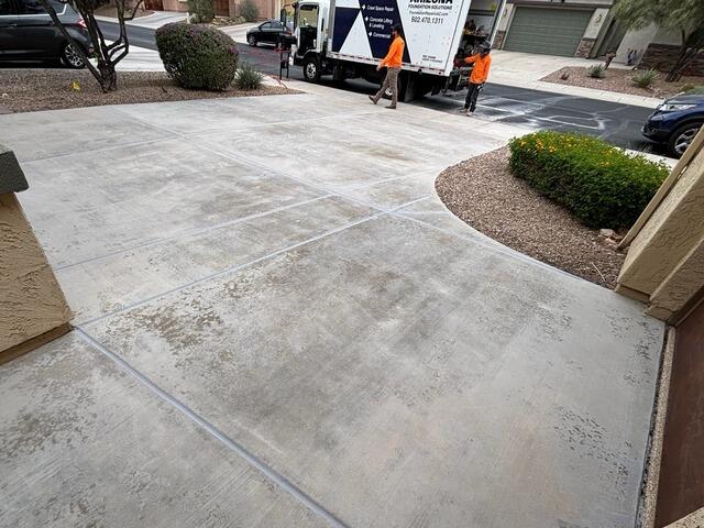 Concrete Driveway Joint Sealing & Crack Repair with NexusPro in Tucson, AZ - After Photo