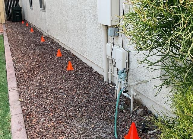 Stem Wall Restoration Along Side Foundation in El Mirage, AZ - Before Photo