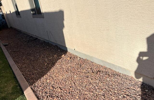 Stem Wall Restoration Along Side Foundation in El Mirage, AZ - After Photo