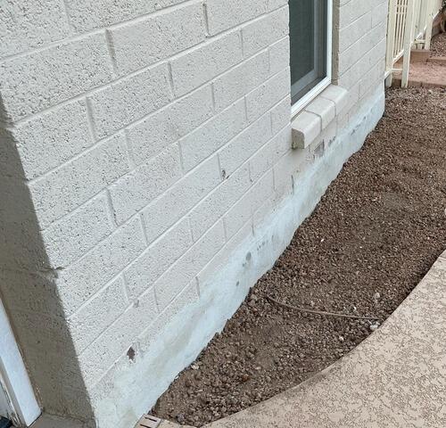 Stem Wall Repair in Chandler, AZ | Restoring a Deteriorated Foundation Wall - After Photo