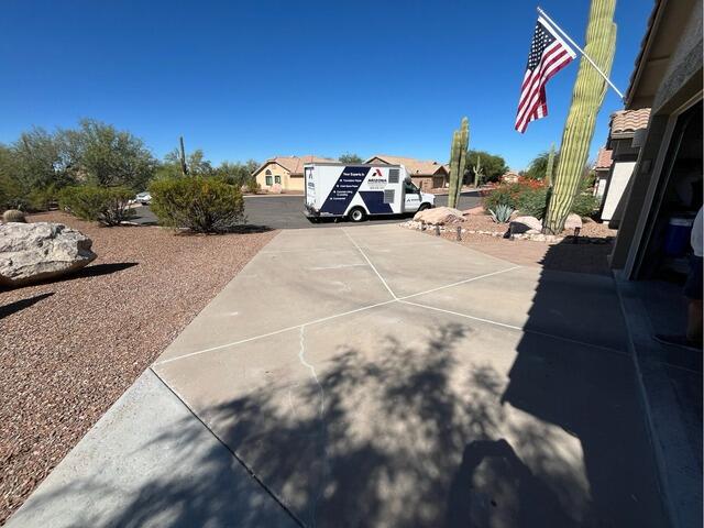 Concrete Driveway Repair in Gold Canyon, AZ - After Photo