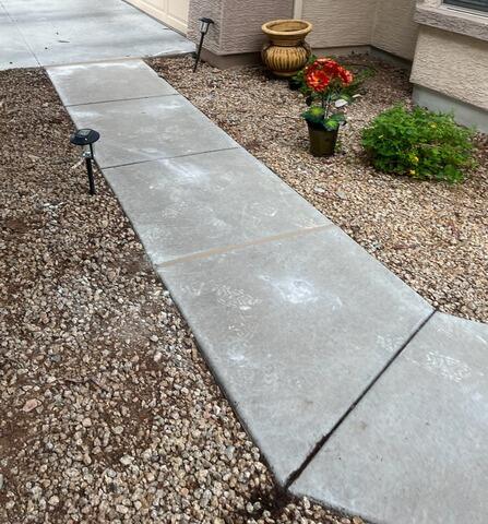 Concrete Walkway Repair & Leveling in Anthem, AZ - After Photo