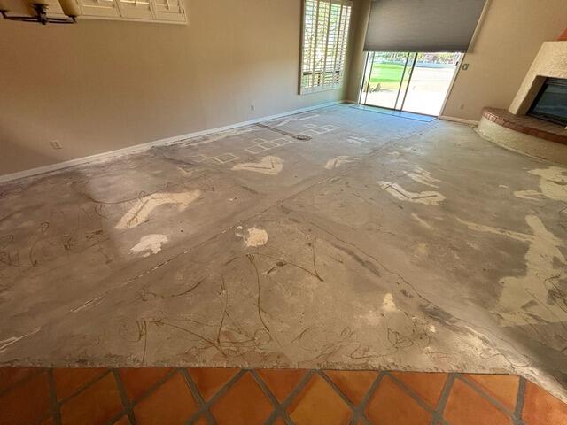 Living Room Slab Crack Repair in Rio Verde, AZ - After Photo